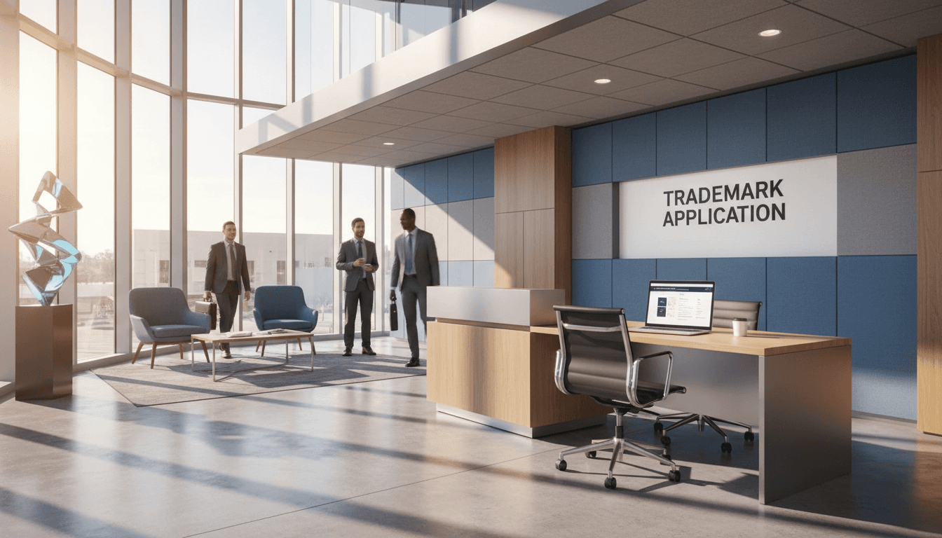 Modern office space with natural light